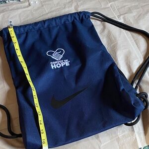 Brand new Nike Navy Blue Drawstring Backpack